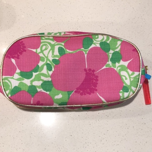 Lilly Pulitzer Estée Lauder Small Cosmetic Makeup Bag - Picture 3 of 4